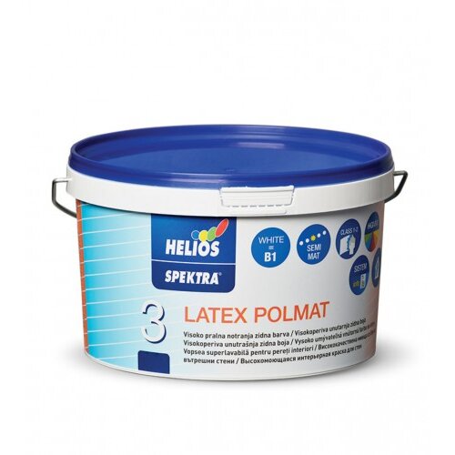 Helios Boja unutra&scaron;nja Spektra Latex Polumat 10l 510553 Cijene