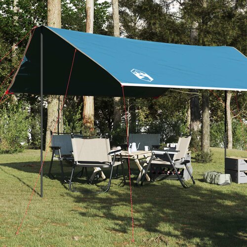 vidaXL Cerada za kampiranje plava 460 x 305 x 210 cm vodootporna Cijene