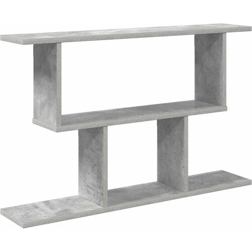 vidaXL Zidna polica Betonska siva 80 x 15 x 50 5 cm - Betonska siva Cene