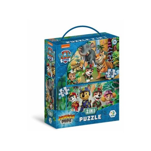  Puzzle 2 u 1 patrolne sape avanture iz dzungle 36pcs ( 104/200572 ) Cene
