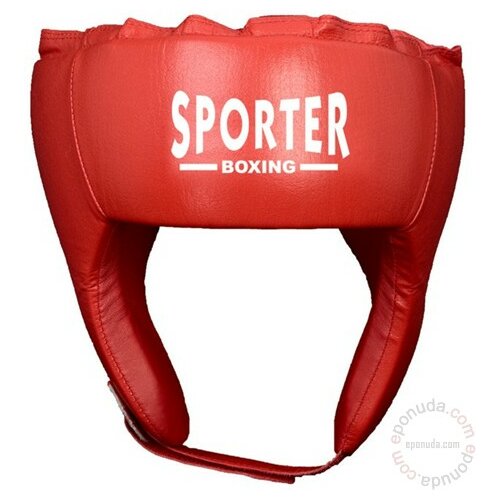 Sporter kaciga za boks crvena (XL) Slike