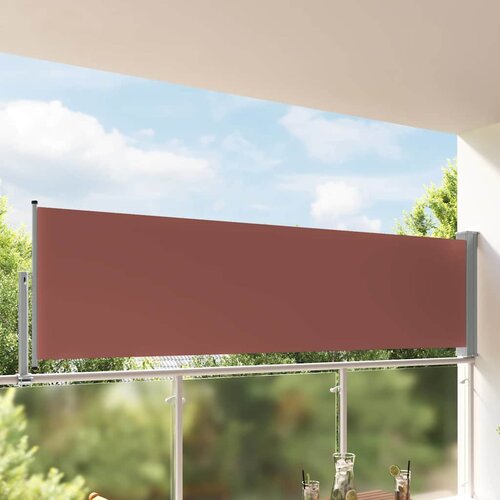  Uvlačiva bočna tenda za terasu 100 x 300 cm smeđa Cijene