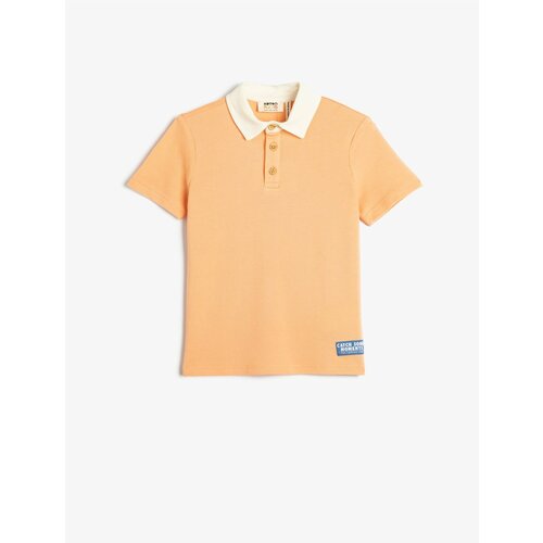 Koton Polo T-shirt - Orange - Regular fit Slike