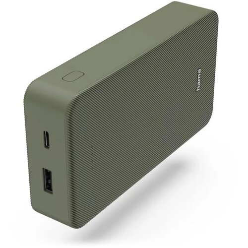Hama PowerPack COLOR 20, 20000mAh, zelena 2 izlaza USB-A, USB-C Slike