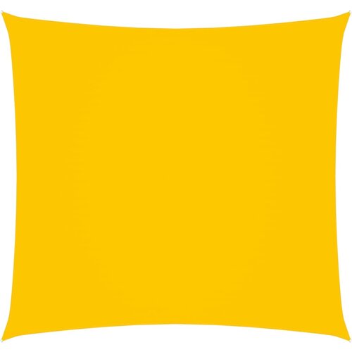 vidaXL Senčno jadro oksford blago kvadratno 4x4 m rumeno, (20965625) Cene