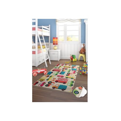 Conceptum Hypnose cars - ecru multicolor carpet (100 x 160) Slike