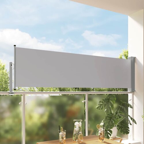  Uvlačiva bočna tenda za terasu 80 x 300 cm siva Cijene