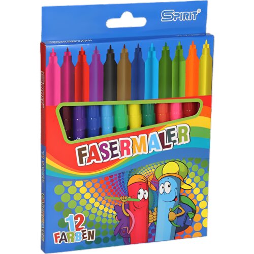 Spirit Flomasteri šareni 12kom Cene