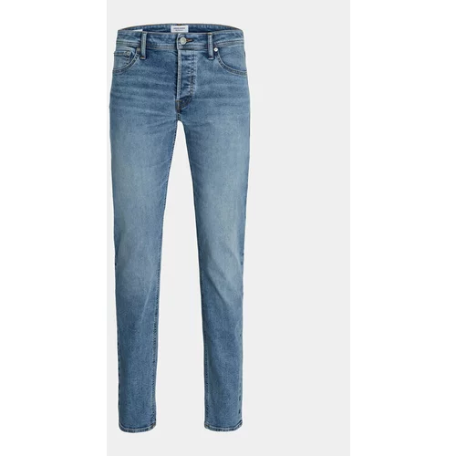 Jack & Jones Jeans hlače Glenn 12249191 Modra Slim Fit