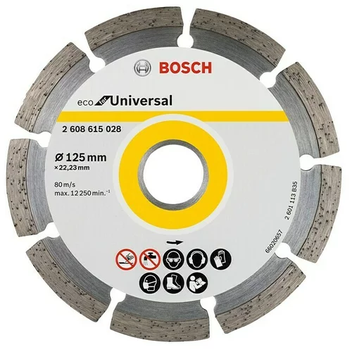 Bosch Dijamantna rezna ploča Eco for Universal (Promjer rezne ploče: 125 mm)