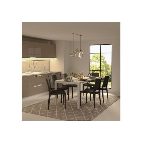 Hanah home Specto - Anthracite Anthracite Chair Set (4 Pieces) Slike