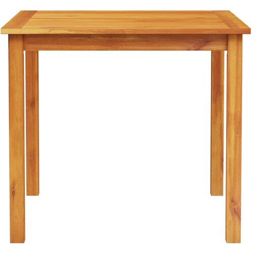  Vrtni set za objed 3 kom. Smeđa Čvrsto drvo akacije 85 x 85 x 75 cm Slike