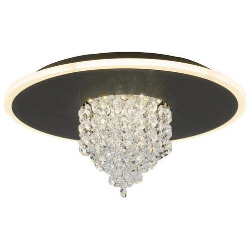 Searchlight 21126-32BK - led prigu&scaron;iva stropno svetlo deluge 20W/230V prečnik 31,5 cm crna Cene