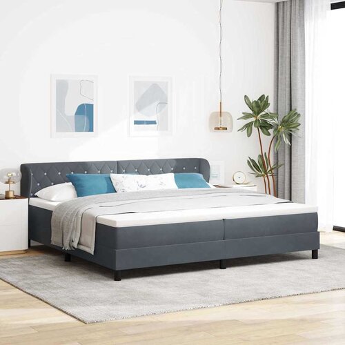  s opruga kutije Tamno siva 200 x 200 cm Bar&scaron;un Cijene