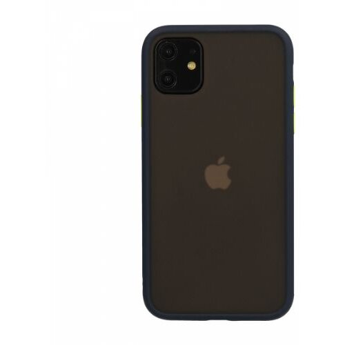 Nillkin Silikonski ovitek s trdim zadnjim delom za iPhone 12 mini - moder Slike
