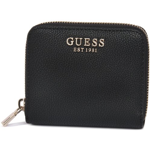 Guess Denarnice BLA LAUREL II ZIP Črna Cene