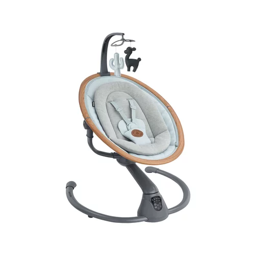 Maxi-Cosi Električni gugalni stol Cassia 360°, 0-9 kg, z avtomatskim senzorjem, Essential Grey
