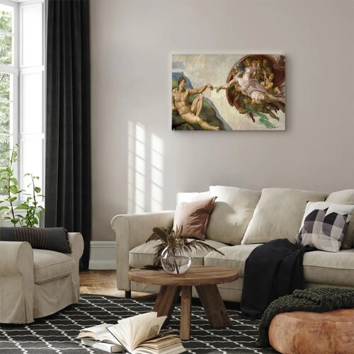  Slika - Michelangelo &amp;ndash; The Creation of Adam II 30x20 Standard Slike