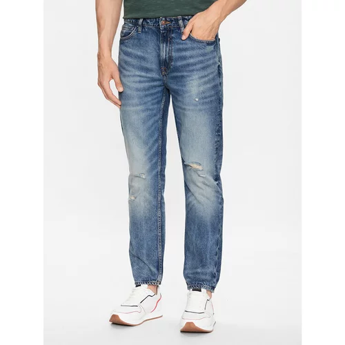 Guess Jeans hlače M3YA37 D4T9I Modra Regular Fit