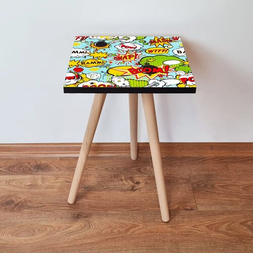 Hanah home klub sto Shp9, 35x42x35 cm, Šareni Cene