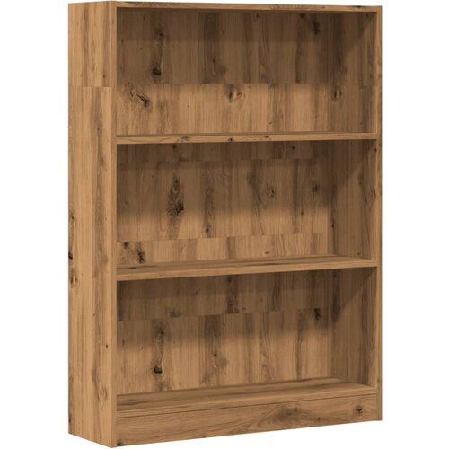 Maison Chic Knjižna omara - Knjižni regal artisan hrast 80x24x109 cm inženirski les, (21725272) Cene