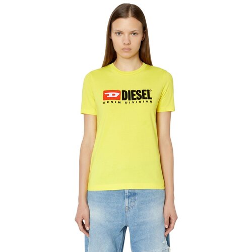 Diesel T-shirt - T-REG-DIV T-SHIRT yellow Cijene