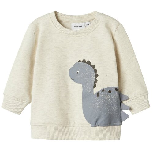 name it pulover DR 13246564 NBMNIXEN LS SWEAT BRU F bež 74 Cene