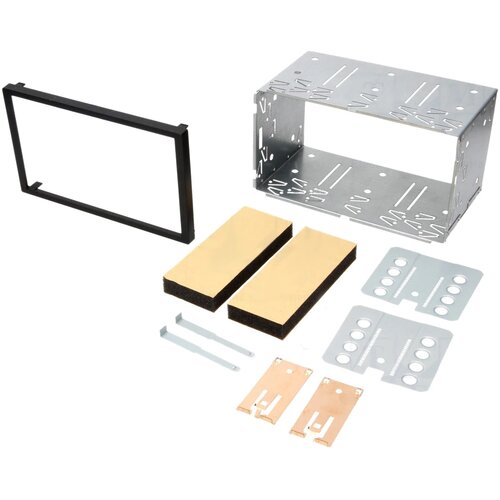 4CarMedia Blenda okvir za auto radio MERCEDES, PEUGEOT, SEAT, VW 2DIN PR-UNI-2DIN.5 Slike