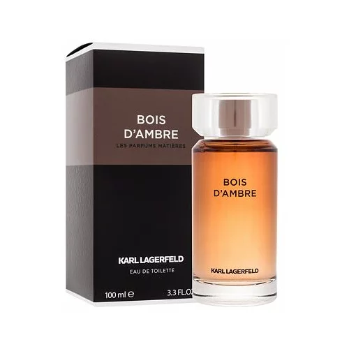 Karl Lagerfeld Les Parfums Matières Bois d'Ambre toaletna voda 100 ml za moške