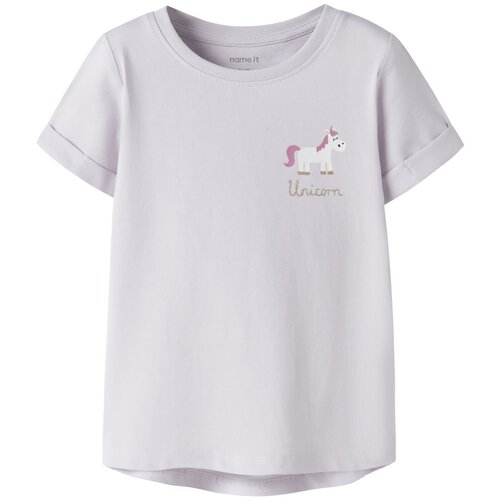 name it majica KR 13228145 NMFVIX SS TOP D vijolična 104 Cene