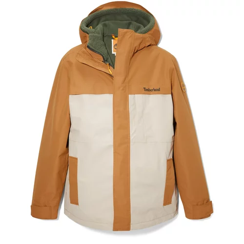 Timberland Prehodna jakna 'Benton' bež / marine / karamel / temno zelena
