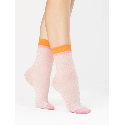 Fiore Purr 30 Den Rose Baletto-Orange socks