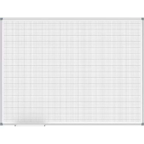 Maul Rastrska tabla standard, bela, raster 10 x 10 / 50 x 50 mm, ŠxV 1200 x 900 mm