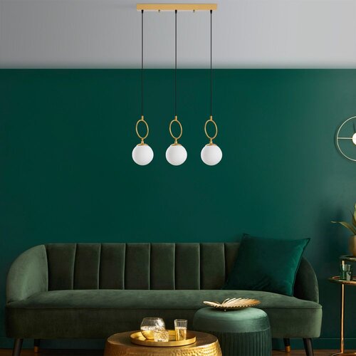 Opviq Ring - 13439 Gold Chandelier Slike