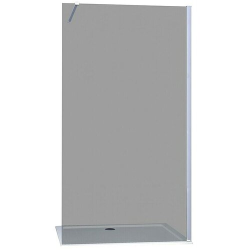 Sanotechnik Tuš stijena Walk in (Š x V: 88 x 200 cm, Tamno) Cijene