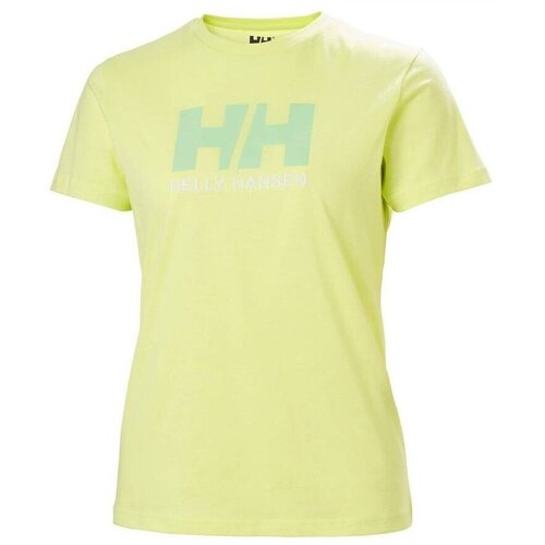 Helly Hansen W Logo Tshirt Zelena Slike