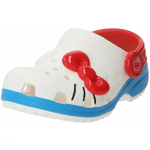 Crocs Otvorene cipele 'Hello Kitty' nebesko plava / crvena / bijela