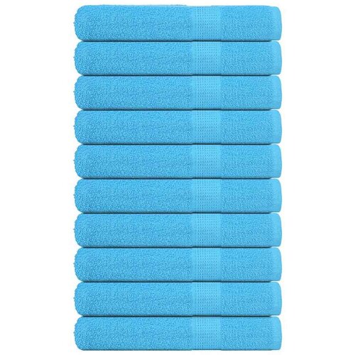 Brisače za savno 10 kos turkizna 80x200 cm 360 gsm 100% bombaž, (21822897) Cene