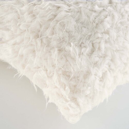 Douceur d int&amp;eacute;rieur Okrasna blazina iz umetnega krzna 45x45 cm Mouton &amp;ndash; Slike