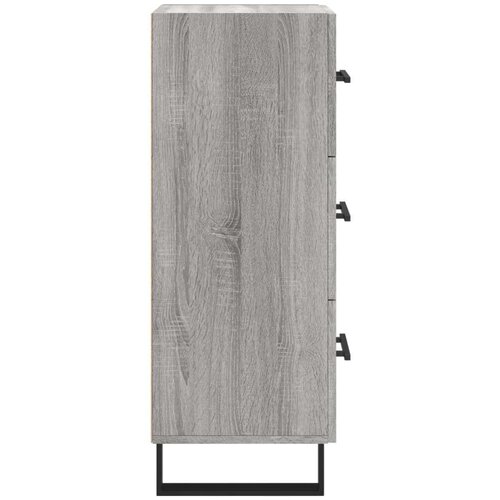 vidaXL Komoda boja hrasta sonome 34 5x34x90 cm od konstruiranog drva Cene