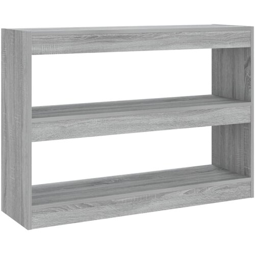 Maison Chic Knjižna omara - Knjižni regal siva sonoma 100x30x72 cm, (21723290) Cene