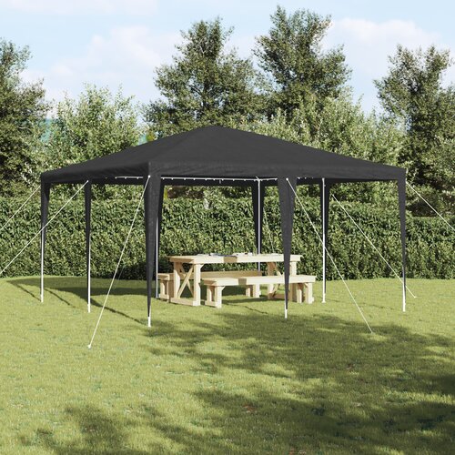 vidaXL tenda za zabave Antracit 4x4 m PE Cijene
