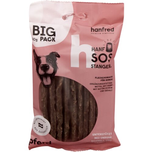 Hanfred Konopljine SOS palčke s konjskim mesom - za pse - 130 g Cene