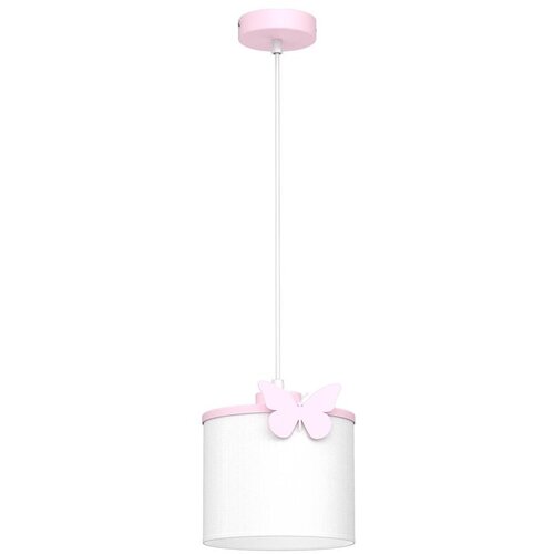  Dečiji luster na sajli SWEET 1xE27/15W/230V bela/ružičasta/leptir Cene