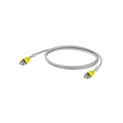 Weidm&amp;uuml;ller RJ45 (prekrižan) omrežni priključni kabel CAT 6a S/FTP 0.30 m siva UL-certificirano\, ognjevaren\, z za&amp;scaron;čitnim zapornim zatičem, (20416500) Slike