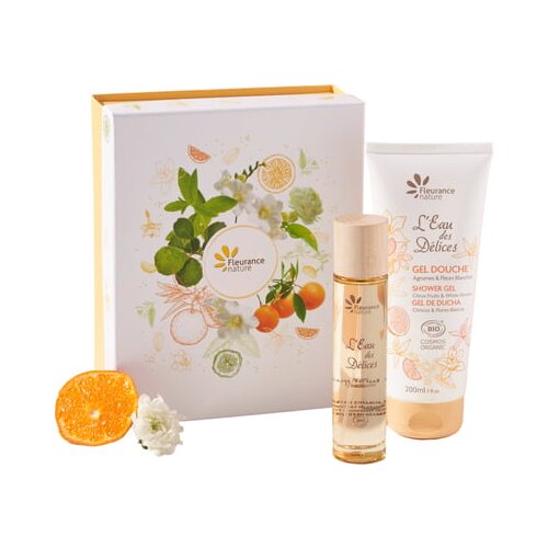 Fleurance Nature L'Eau des Délices Gift Set - Citrusi i bijelo cvijeće Cijene