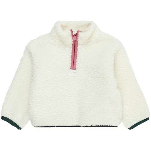 GAP Sweater majica boja slonovače / zelena / roza