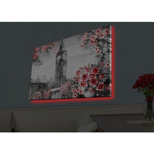 Wallity Slika sa LED osvetljenjem 4570HDACT-089, 45x70 cm Cene