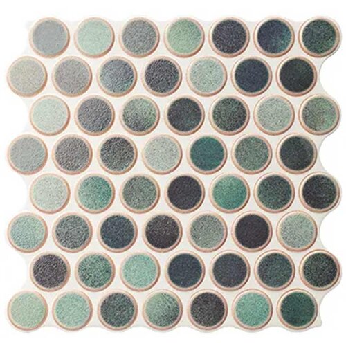 Realonda Ceramica circle dahkla aqua 30.9X30.9cm Slike
