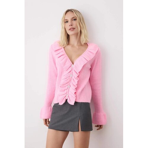 TRENDYOLMILLA Ženska jakna Twoaw26Hi00041, roze Cene
